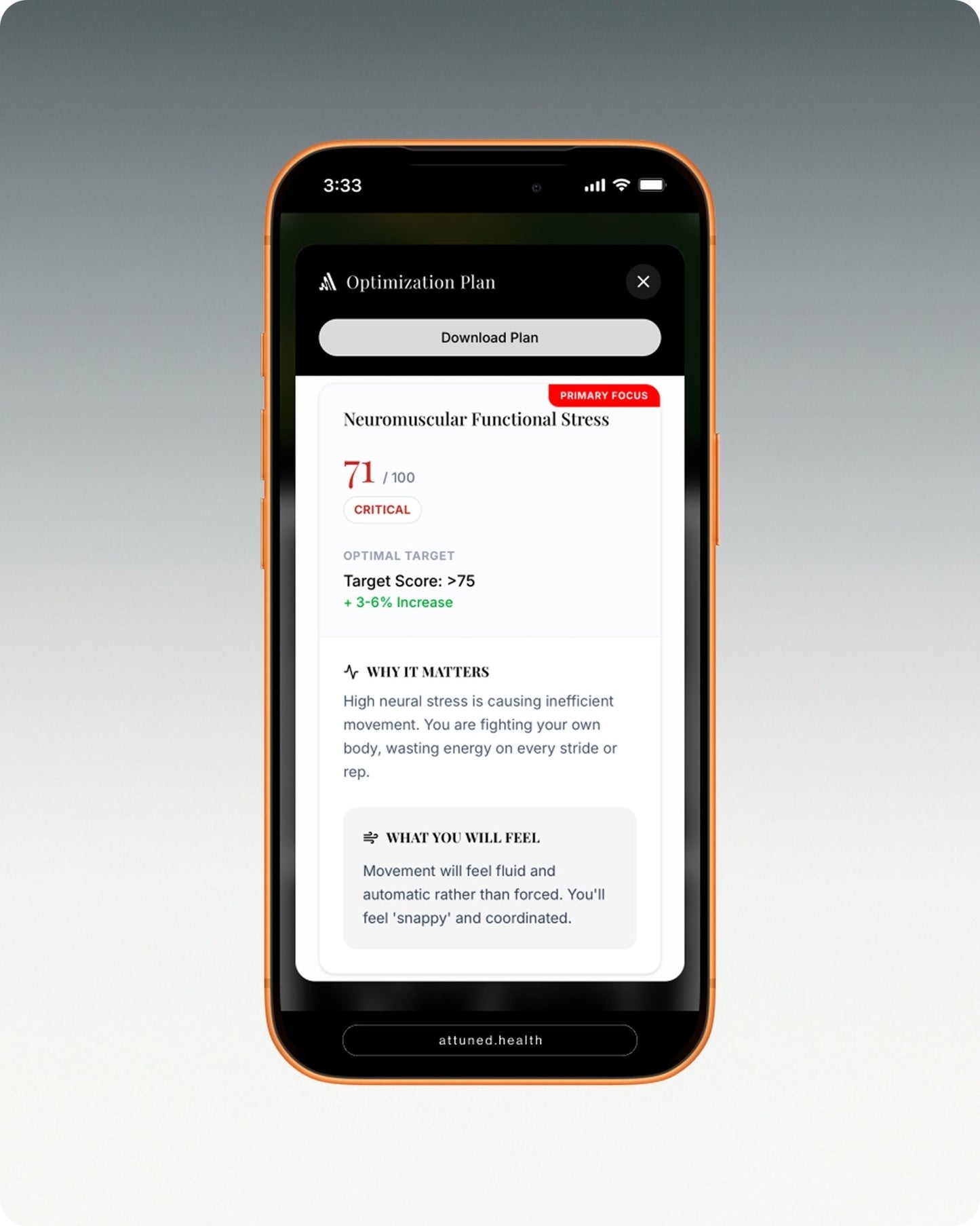 The Endurance Scan - Attuned